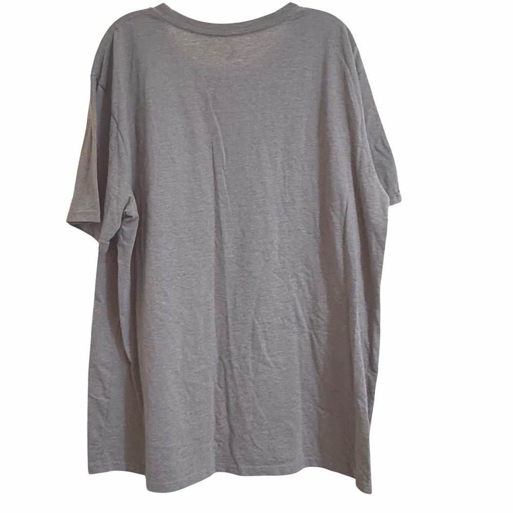 Disney Store Mickey Mouse Quote Men's 2XL Graphic Tee Shirt Gray Short Sleeve - Picture 3 of 9